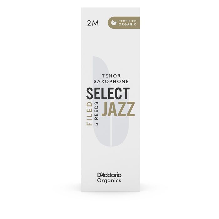 D'Addario Organics Select Jazz Filed Tenor Sax n.2 medium 5pz main product photo