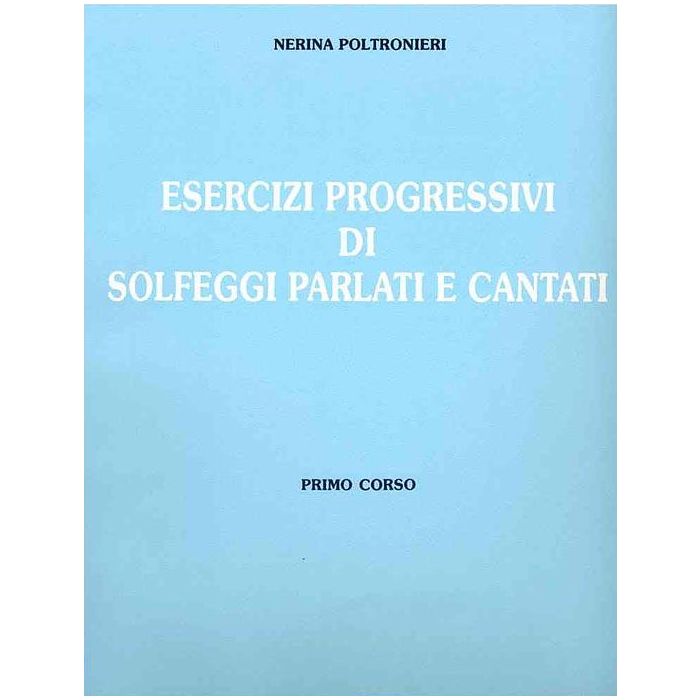 Poltronieri Esercizi progressivi solfeggi 2 main product photo