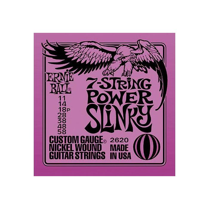 Ernie Ball 2620 7 corde 11-58 main product photo