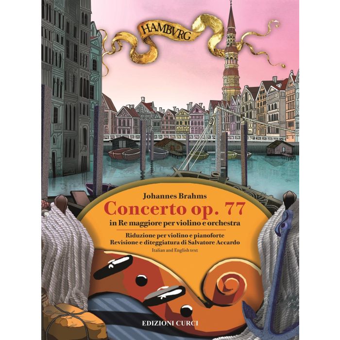Brahms Concerto Op.77 in Re minore per Violino e orchestra main product photo