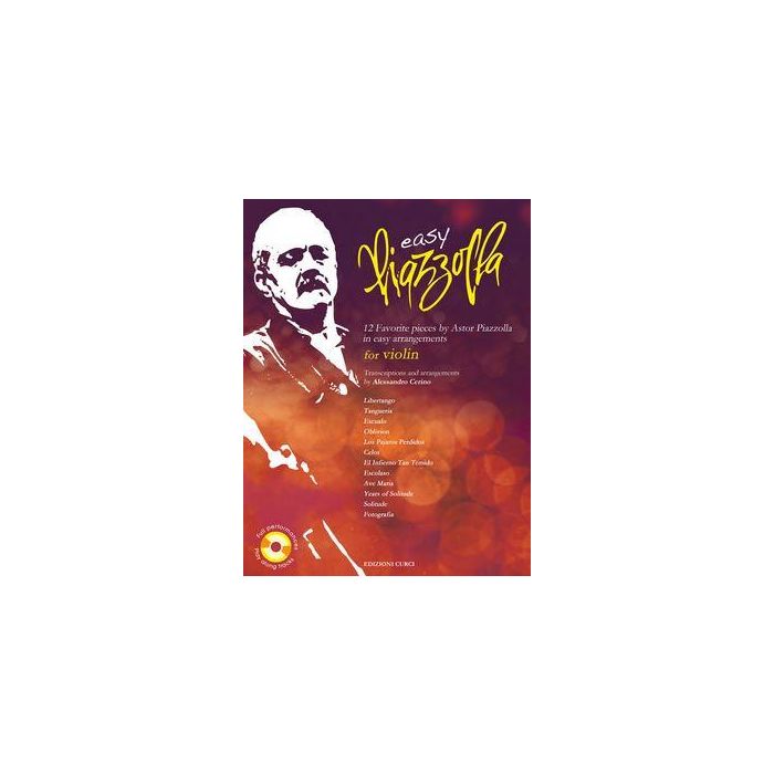 A.Piazzolla Easy Piazzolla for Violin con Cd main product photo