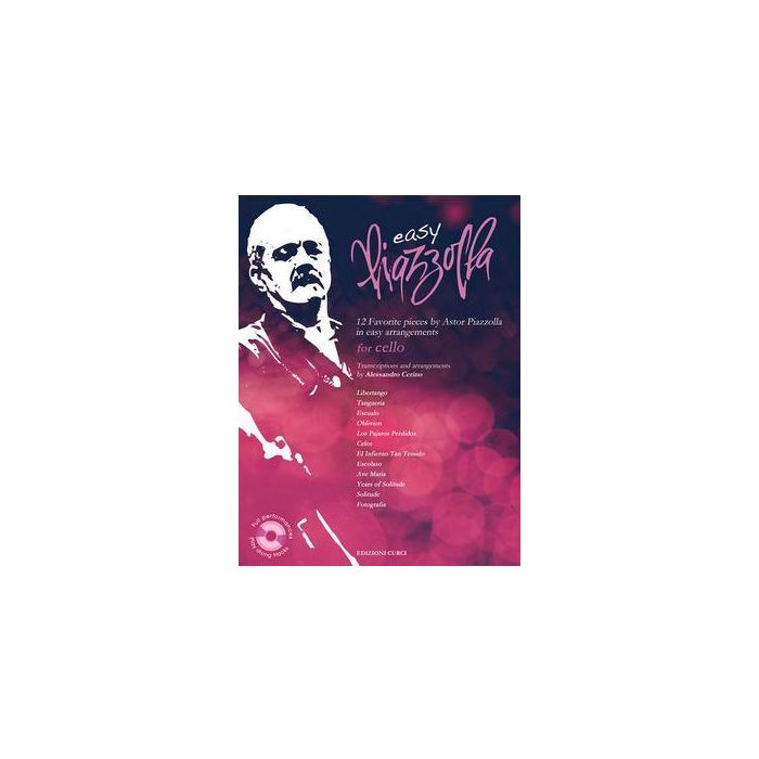 A.Piazzolla Easy Piazzolla for Cello con Cd main product photo