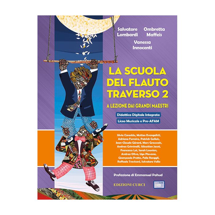 S.Lombardi La scuola del flauto traverso Vol.2 a lezione dai grandi maestri main product photo