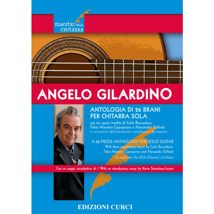 Gilardino Antologia di 26 Brani per chitarra sola main product photo