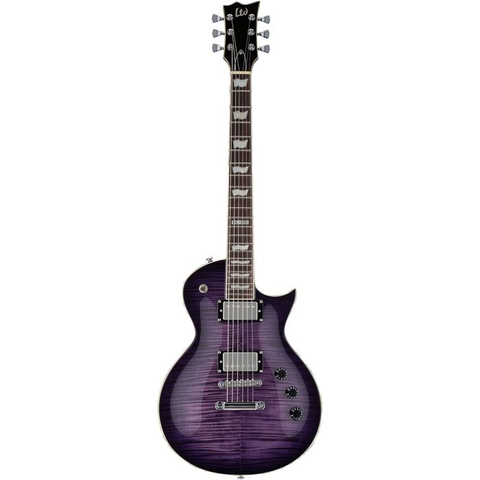 Chitarra Elettrica ESP LTD EC-256FM see thu purple sunburst main product photo