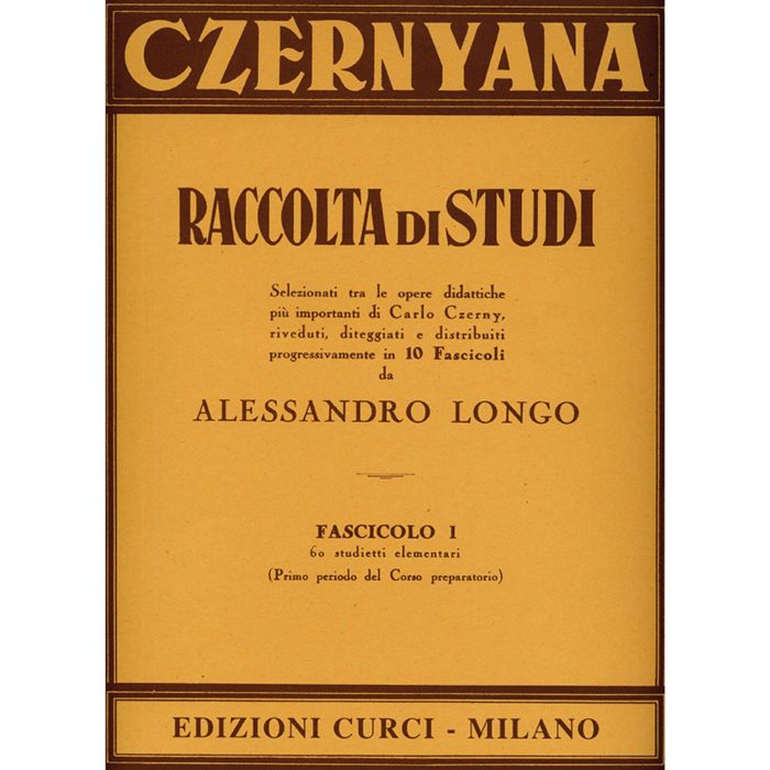 C.Czerny Czernyana Fascicolo I main product photo