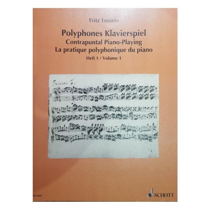 Emonts La pratica polifonica al Piano main product photo