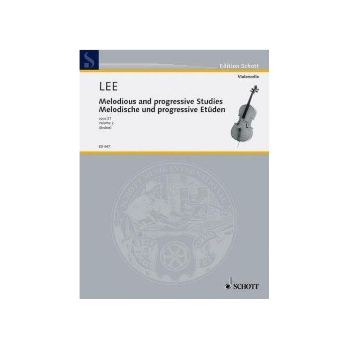 Lee studi melodici op. 31 vol. 2 per violoncello main product photo