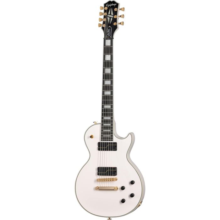 Epiphone Matt Heafy Origins Les Paul Custom bone white main product photo