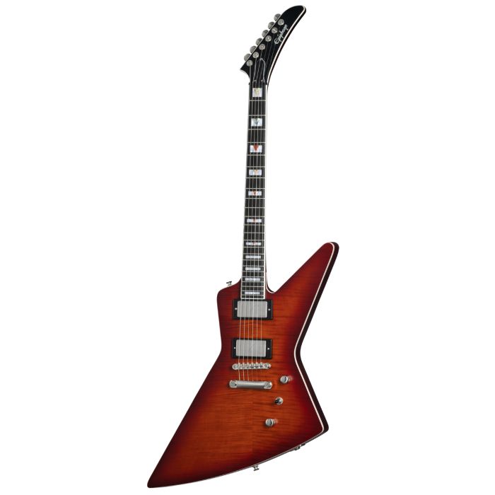 Epiphone Extura Prophecy aged bengal tiger burst main product photo