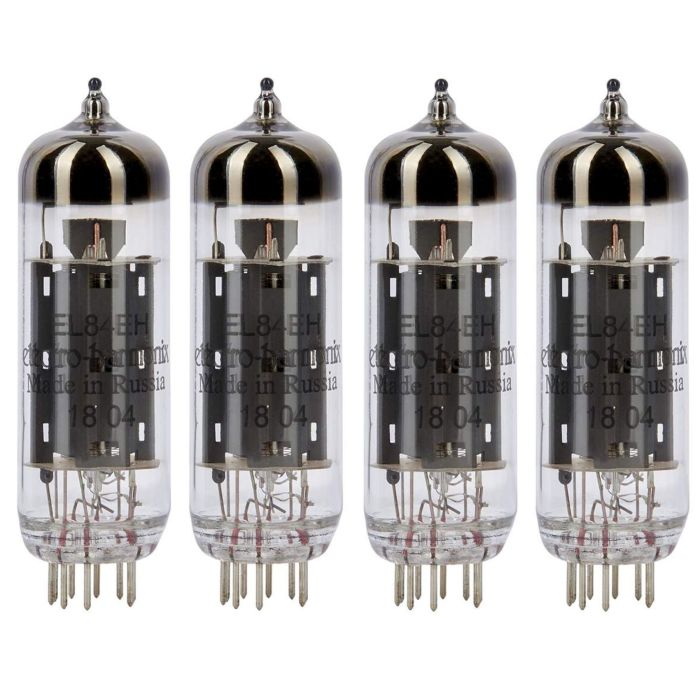 Valvole Electro Harmonix set 4 pz EL84 EH main product photo