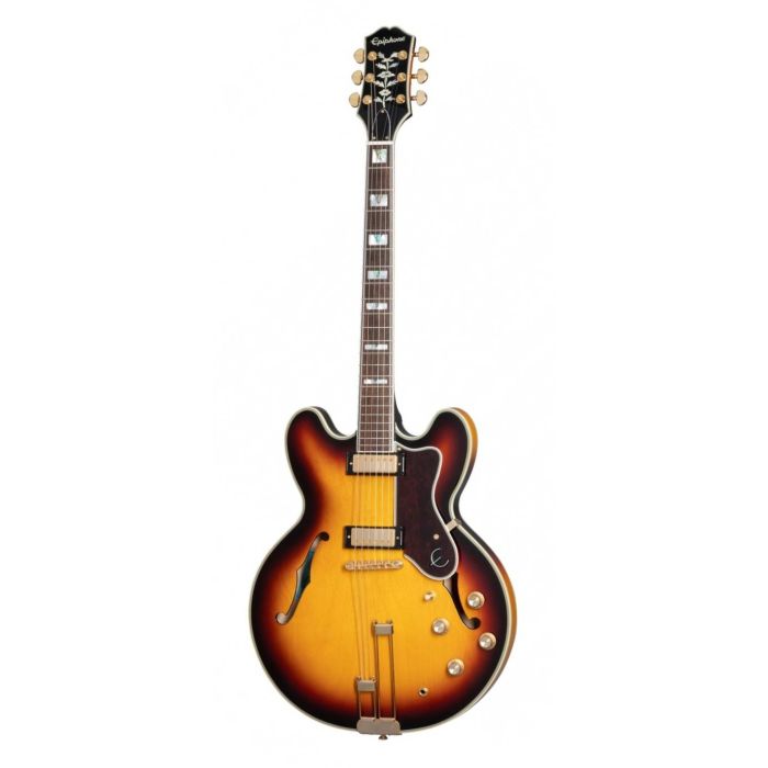 Epiphone Sheraton Frequensator vintage sunburst con borsa main product photo