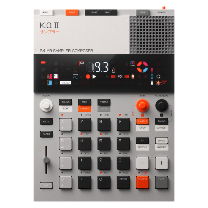 Teenage Engineering EP-133 K.O II main product photo