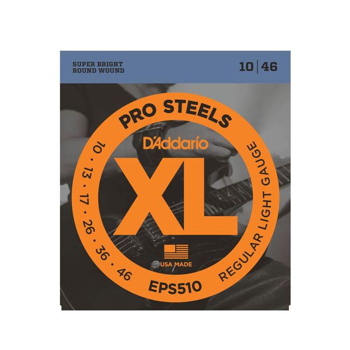 Corde elettrica D`Addario EPS510 pro steel regular light 10-46 main product photo