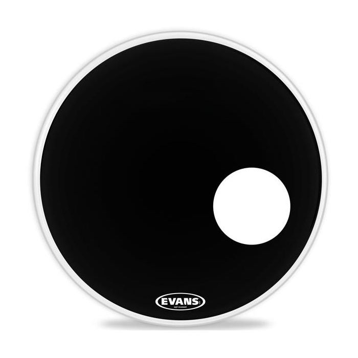 Pelle Evans 22" EQ3 Resonant black Cassa con Foro BD22RB main product photo