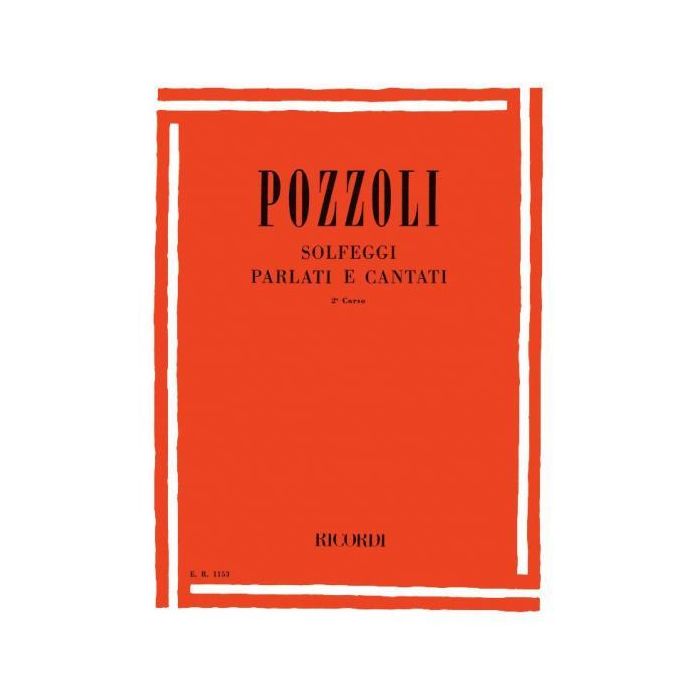 Pozzoli Solfeggi Parlati e Cantati 2 main product photo