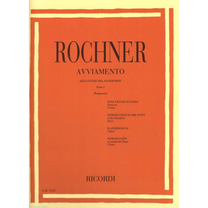 Rochner Avviamento allo Studio del Piano 1 main product photo