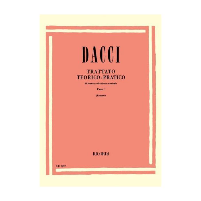 Dacci Trattato teorico-pratico vol.1 main product photo