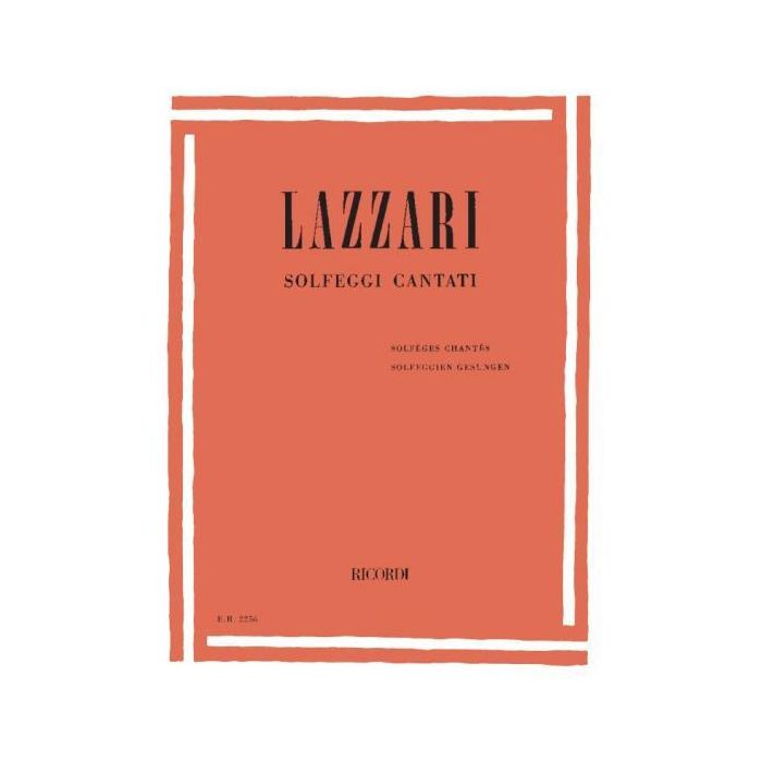 A.Lazzari Solfeggi Cantati main product photo