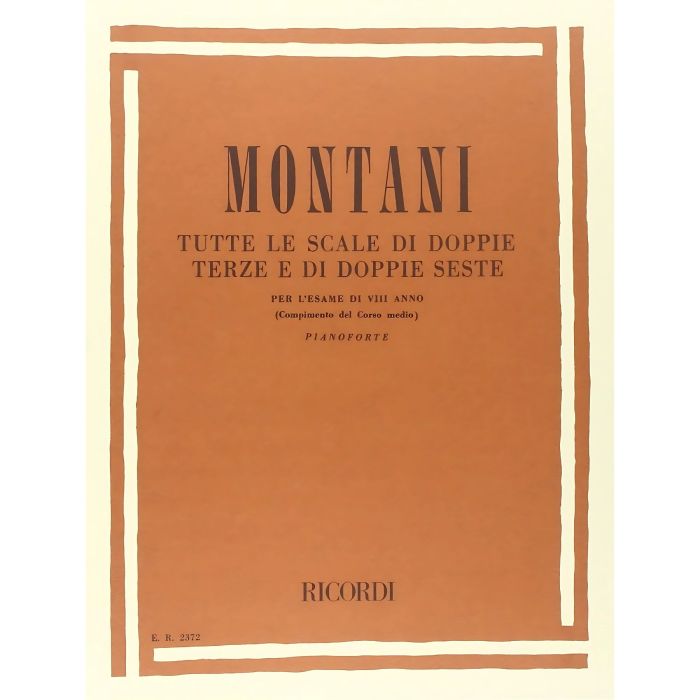 Montani Tutte le scale di doppie terze main product photo