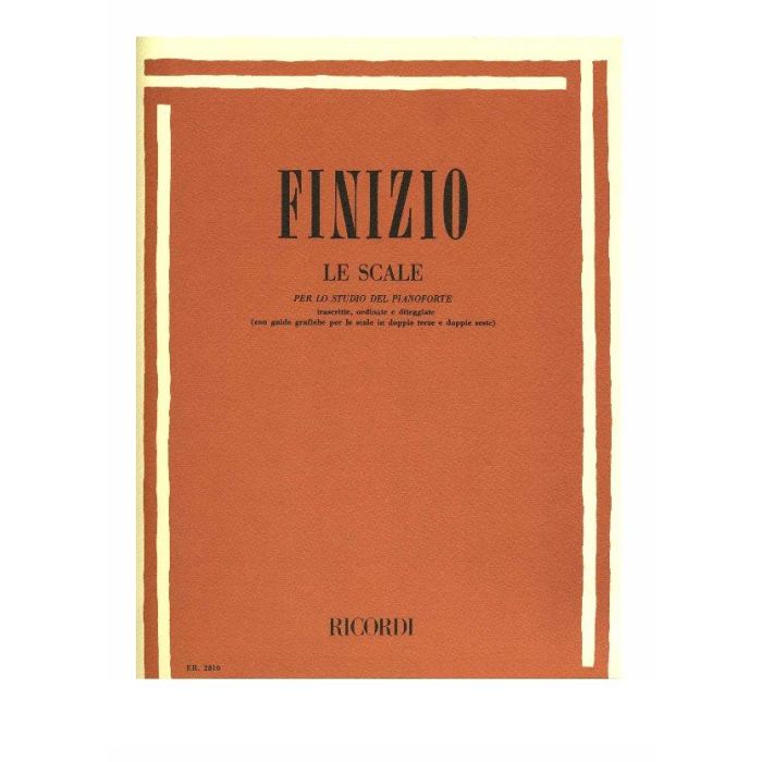 Le Scale per lo Studio del Pianoforte Luigi Finizio BOOK - Pianoforte main product photo