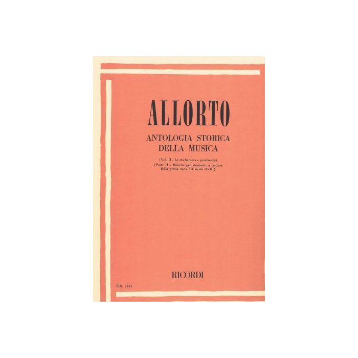 Allorto Antologia Storica della Musica 2 main product photo