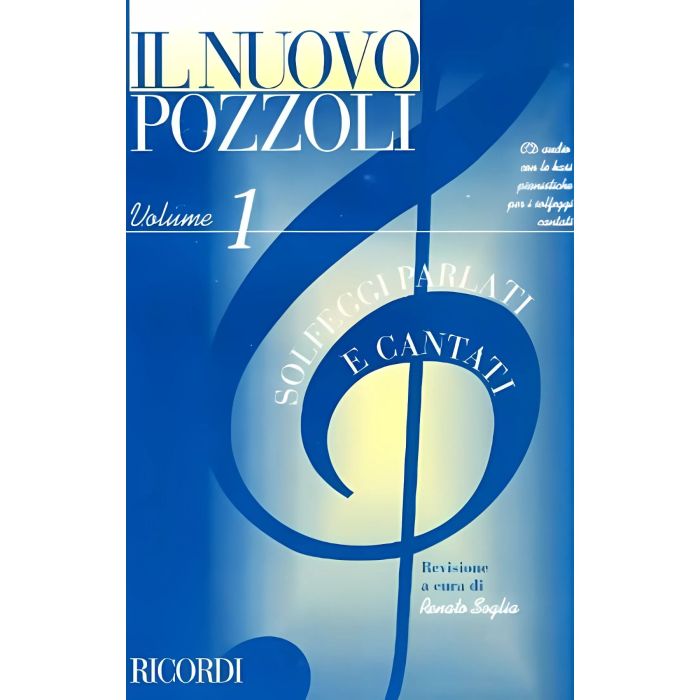 Pozzoli Il nuovo Pozzoli Solfeggi 1 con Cd main product photo