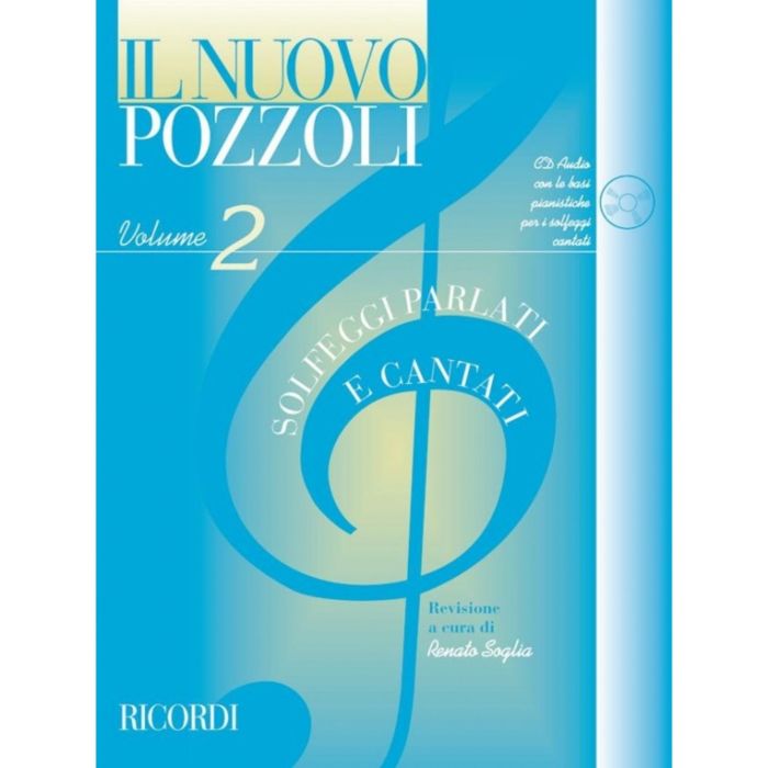 Pozzoli Il nuovo Pozzoli Solfeggi 2 con Cd main product photo