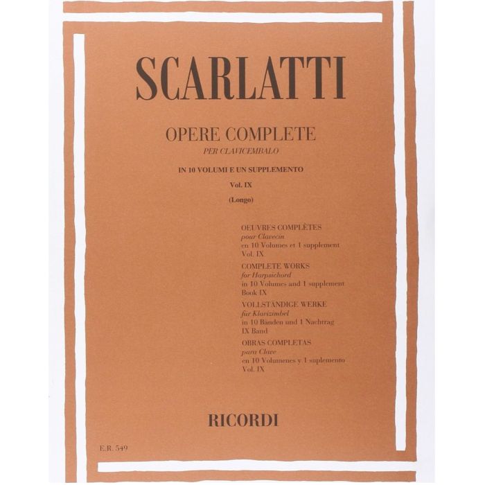 Scarlatti Opere Complete 9 main product photo