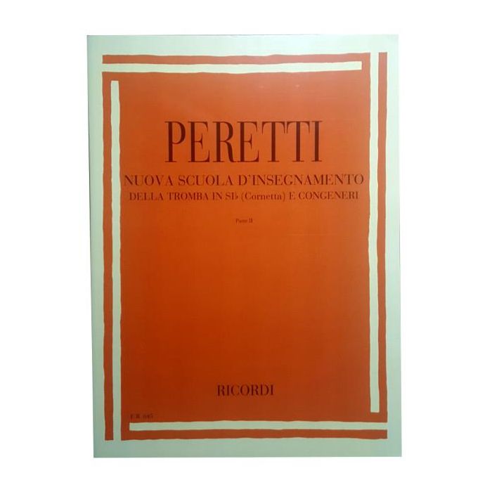 Peretti Nuova Scuola d`Insegnamento Tromba Parte II main product photo