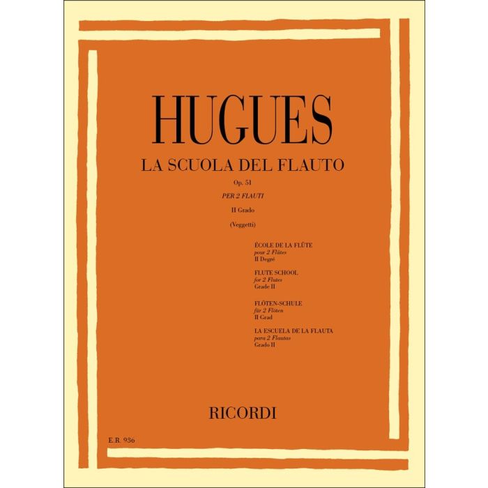 L.Hugues La Scuola del Flauto op.51 II Grado main product photo