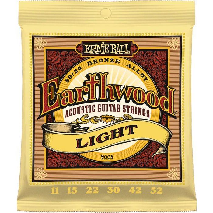 Corde Ernie Ball 2004 acustica earthwood light 011-052 main product photo