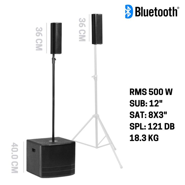 DB Technologies ES503 1 sub 2 satelliti con distanziale main product photo