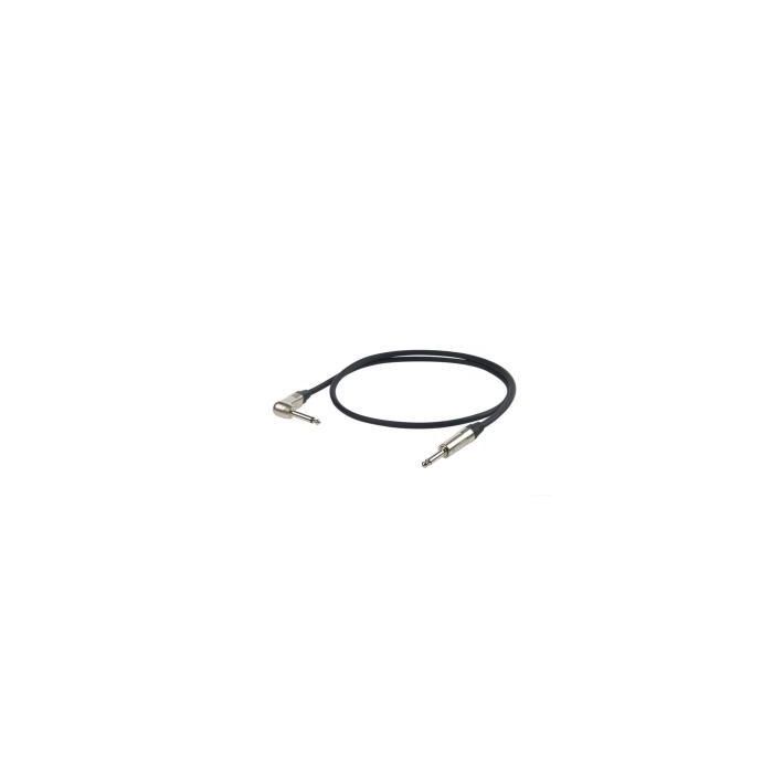 Cavo jack/jack angolare 3 mt Proel serie Esoteric con connettori Neutrik main product photo