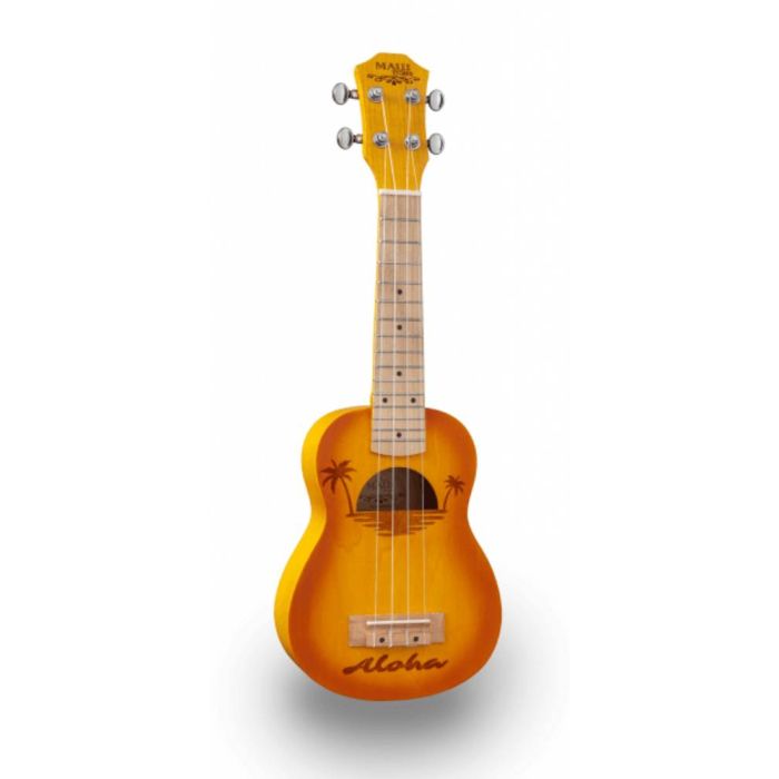 Maui ETCHED S-YW ukulele soprano main product photo