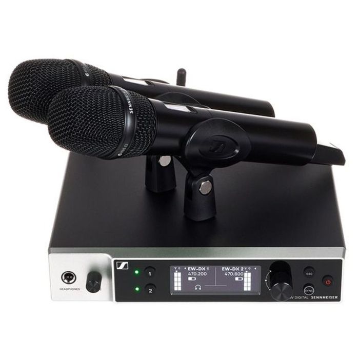 Radiomicrofono doppio palmare Sennheiser EW-DX 835-S main product photo