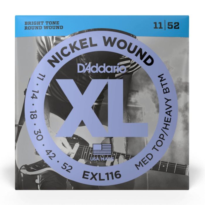 Corde elettrica D`Addario EXL116 nickel wound medium 11-52 main product photo