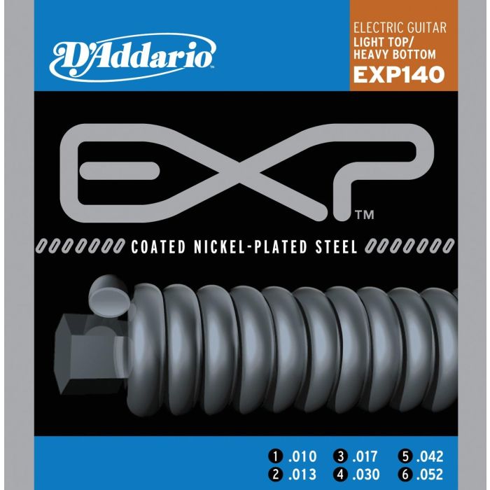 Corde D`Addario chitarra el.EXP light to p heavy 010-052 main product photo