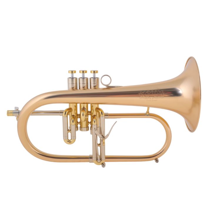 Adams F2 Custom 0,50 goldbrass Flicorno Soprano satin gold laquered main product photo