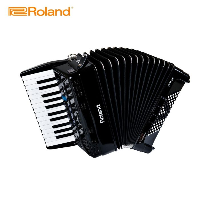 Fisarmonica Roland FR-1X BK 72 bassi digitale nera main product photo