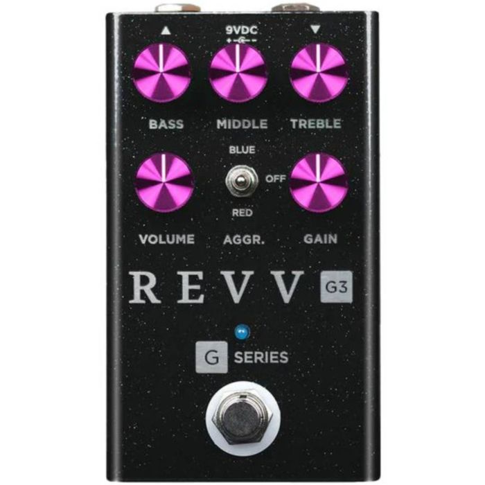 Revv G3 Overdrive Distortion black sparkle ltd main product photo