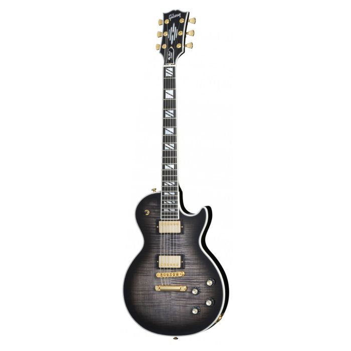Gibson Les Paul Supreme Trasparent Ebony Burst con custodia main product photo
