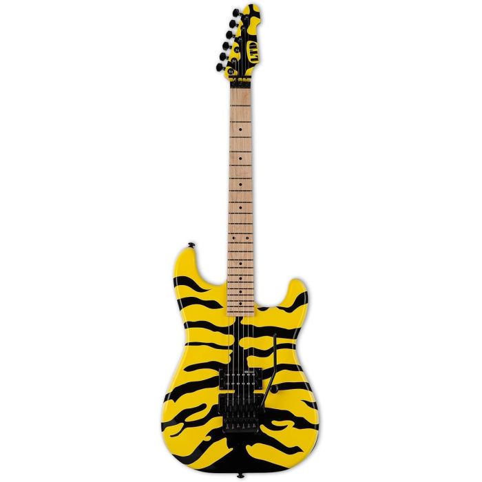 Chitarra Elettrica ESP LTD GL-200MT yellow tiger graphic main product photo