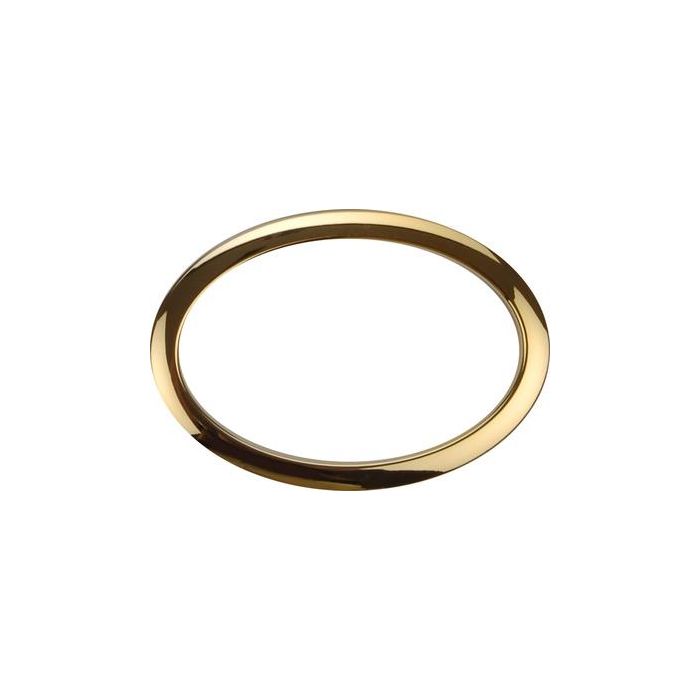 Cerchio per Foro pelle Cassa O's 6" gold HOBL-6 Ovale main product photo