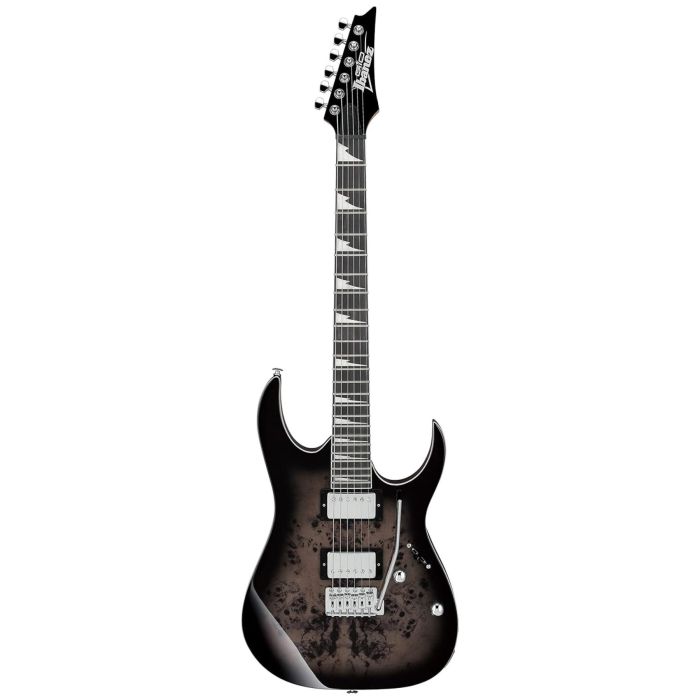 Chitarra Elettrica Ibanez GRG220PA1-BKB GIO transparent brown black main product photo