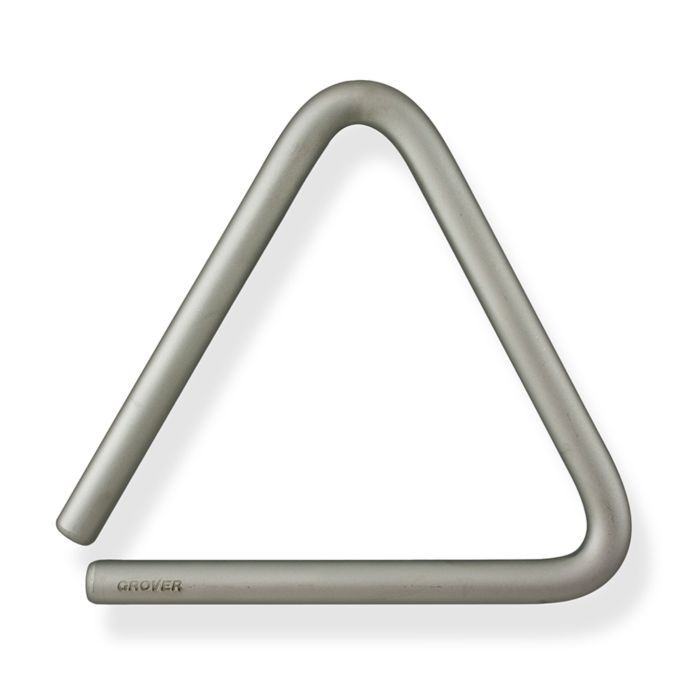 Triangolo Grover TR6 6" Acciaio al Carbonio serie "Super-Overtone" SENZA BORSA main product photo