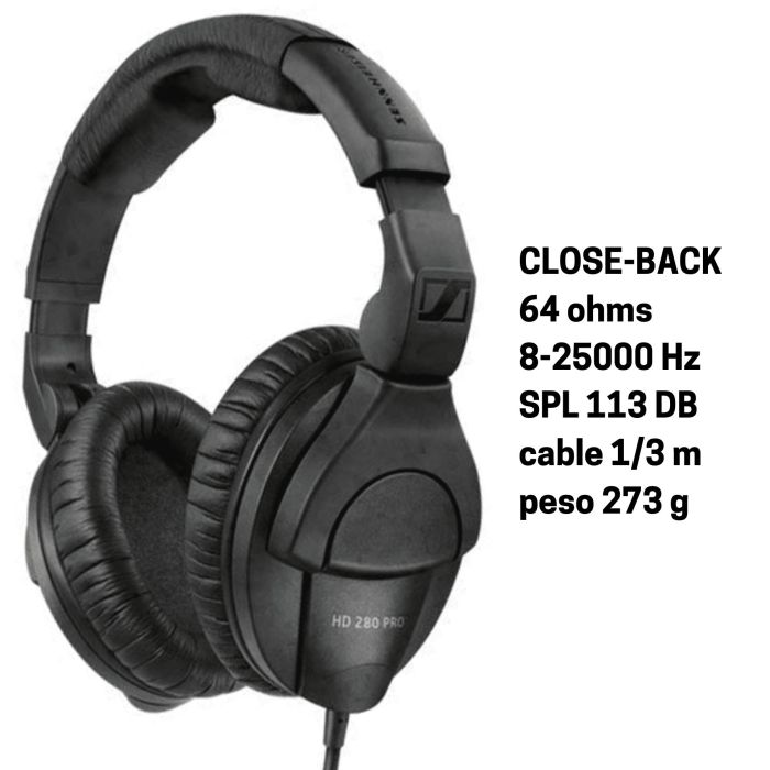 Cuffia SENNHEISER HD280 PRO - CLOSED 64 Ohm main product photo