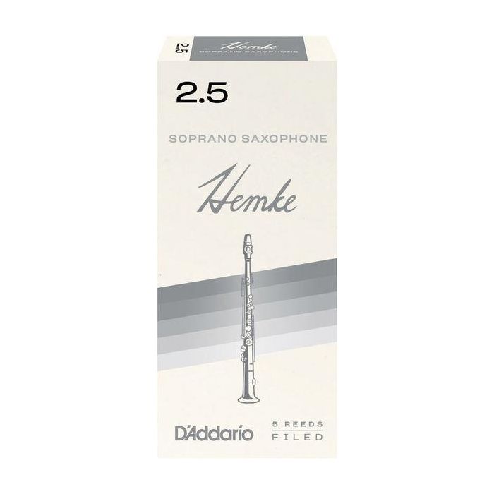 Ance Sax Soprano n.2.5 Hemke By D'Addario 5pz RHKP5SSX250 main product photo