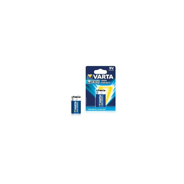 Batterie 9v Varta 4922 High Energy Alkal lina confezion 1 pile main product photo