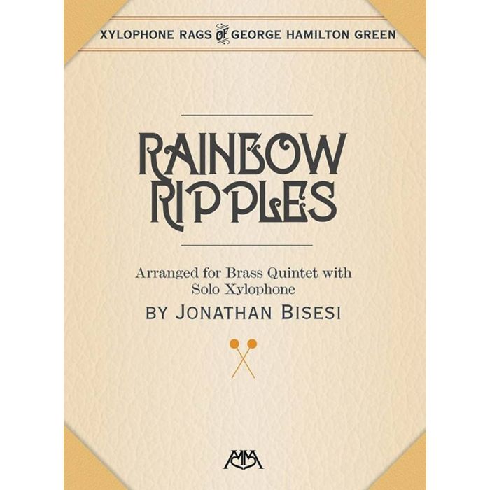 Rainbow Ripples Arranged for Brass Quintet with solo Xylophone by Jonathan Bisesi main product photo
